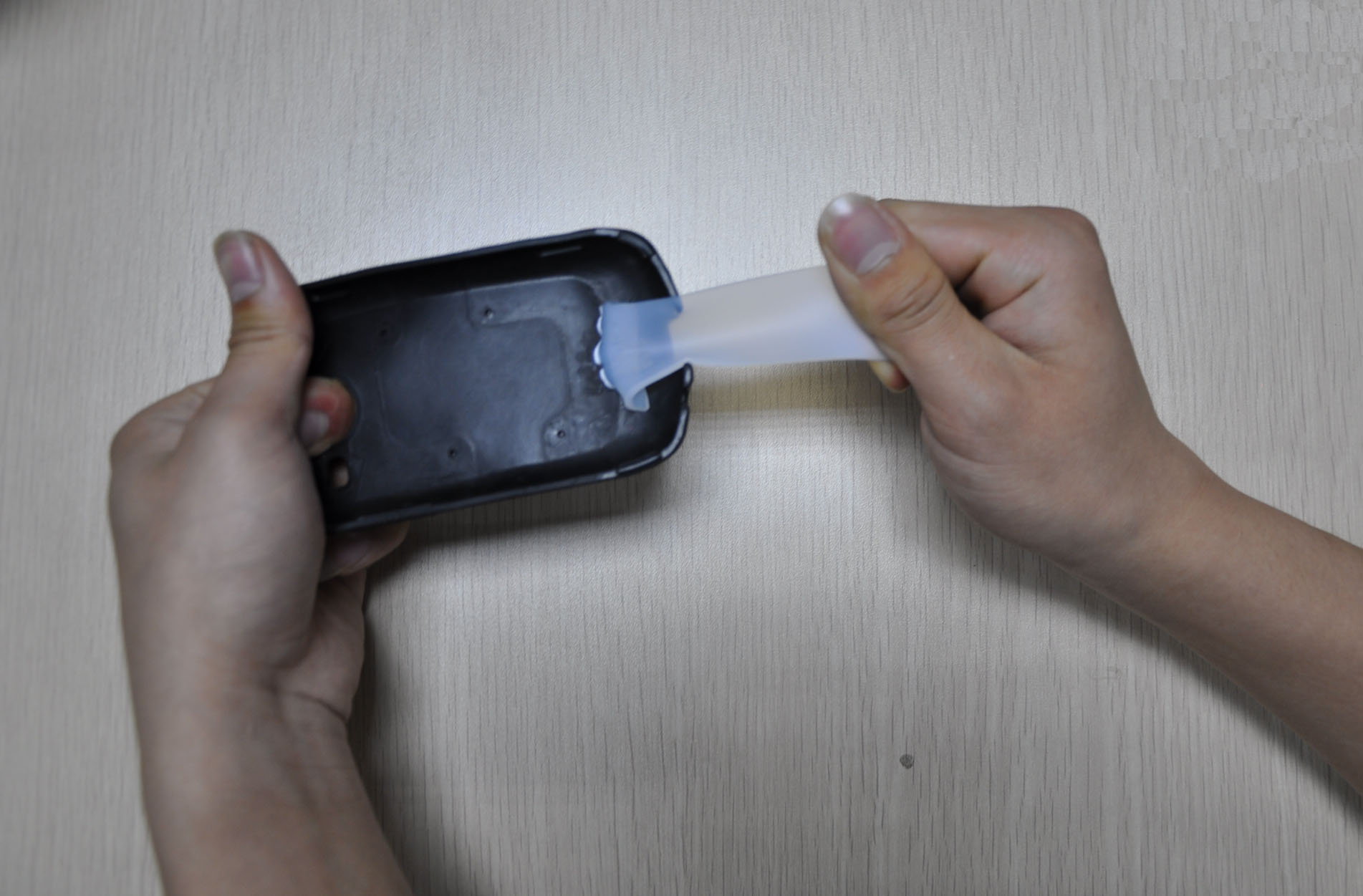 硅膠粘塑膠膠水成型的制品