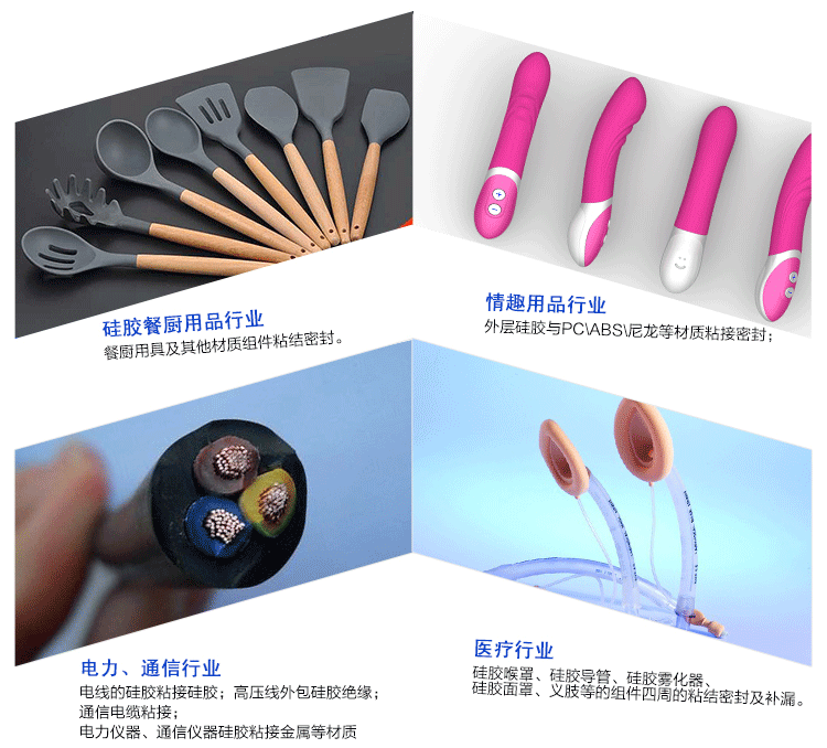 KN-300硅膠膠水應(yīng)用領(lǐng)域