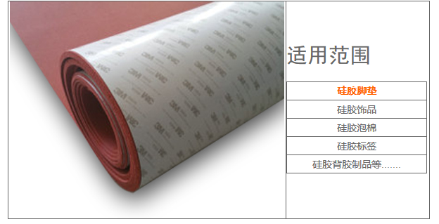 適用于硅膠飾品、硅膠泡棉等